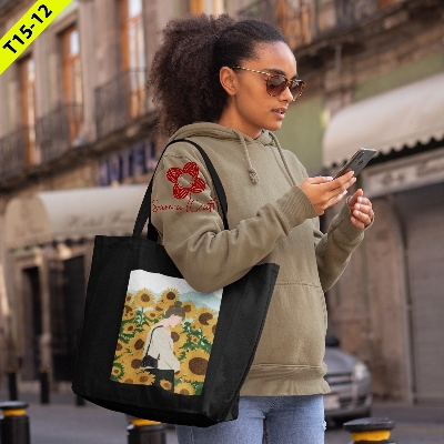 Picture of Fashionable Tote Bag For Women'S With Zipper - Tote Bag