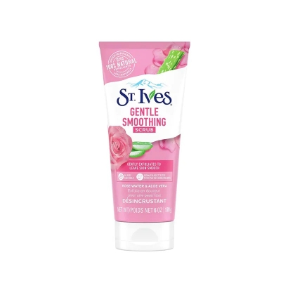 Picture of International USA Product St. Ives Gentle Smoothing Rose Water and Aloe Vera Scrub 170gm