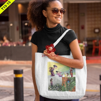 Picture of Carry Bag for Women's With Zipper