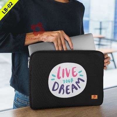 Picture of SamiaCrafts Portable Waterproof Laptop Pouch, Case, and Notebook Cover for Mac 14/15-Inch