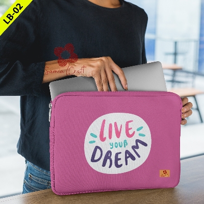 Picture of SamiaCrafts Portable Waterproof Laptop Pouch, Case, and Notebook Cover for Mac 14/15-Inch