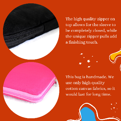 Picture of SamiaCrafts Portable Waterproof Laptop Pouch, Case, and Notebook Cover for Mac 14/15-Inch