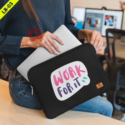 Picture of SamiaCraft MacBook Laptop Case with Pouch - 14/15 -Inch Notebook Waterproof Cover