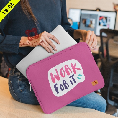 Picture of SamiaCraft MacBook Laptop Case with Pouch - 14/15 -Inch Notebook Waterproof Cover