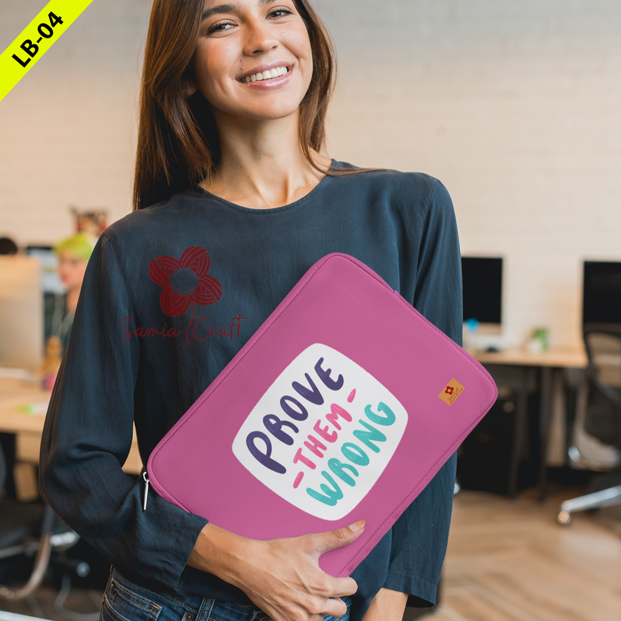 Picture of SamiaCraft High Quality 14/15-Inch Mac Laptop Case and Pouch - Durable Notebook Cover