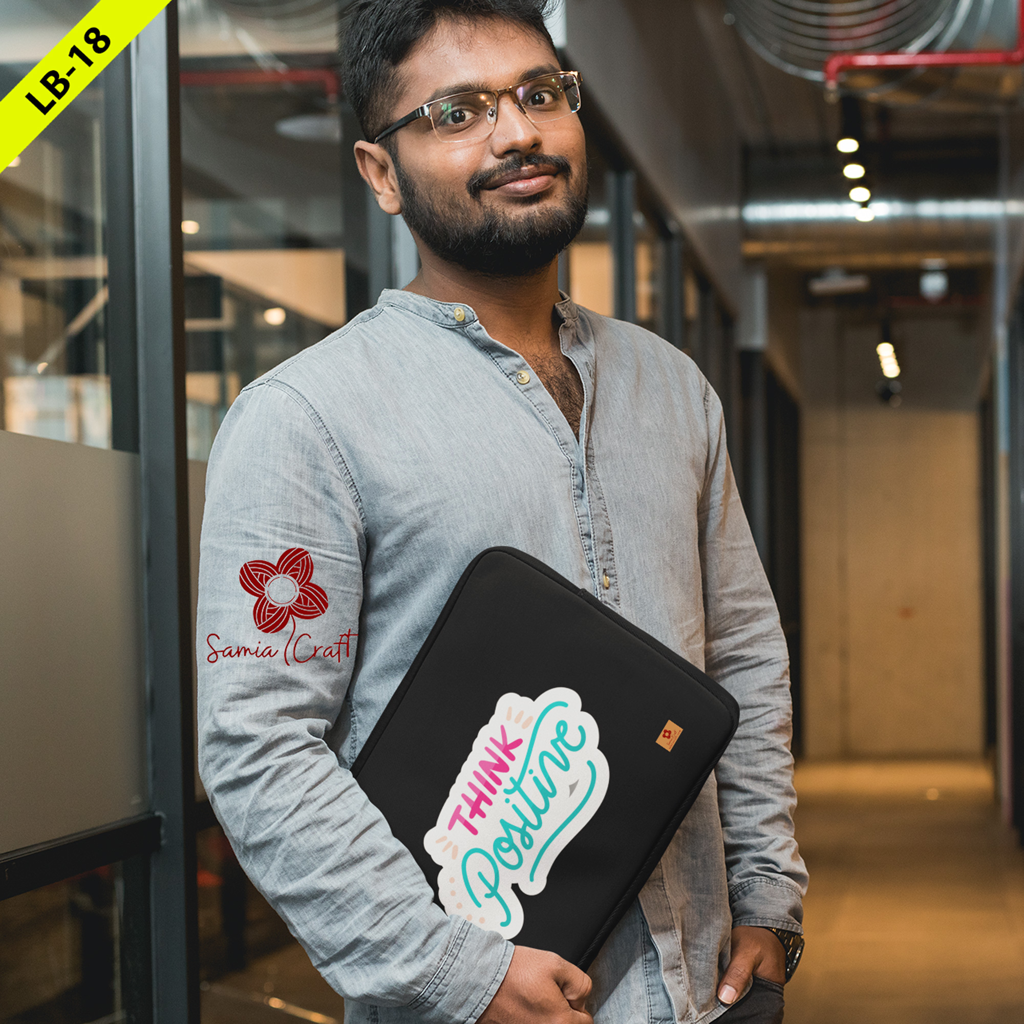 Picture of SamiaCraft Premium Quality Mac Laptop Pouch and Case for 14/15-Inch Notebook - Protective Cover