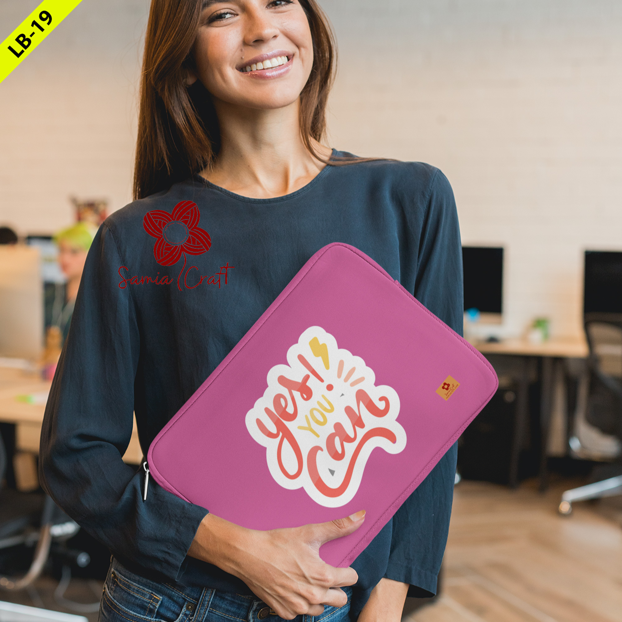 Picture of SamiaCraft Waterproof Laptop Case, MacBook Pouch, and Notebook Cover for 14/15-Inch laptop