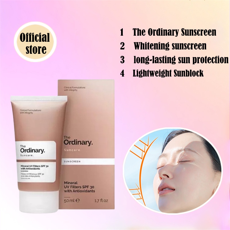 Picture of International Canada Product The Ordinary Sun Care Mineral Uv Filters Spf 30 With Antioxidants 50ml