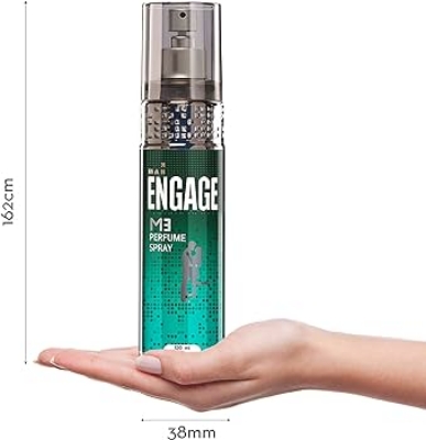 Picture of Indian product Body spray Man En gage M3 perfume spray used for male - 120 ml