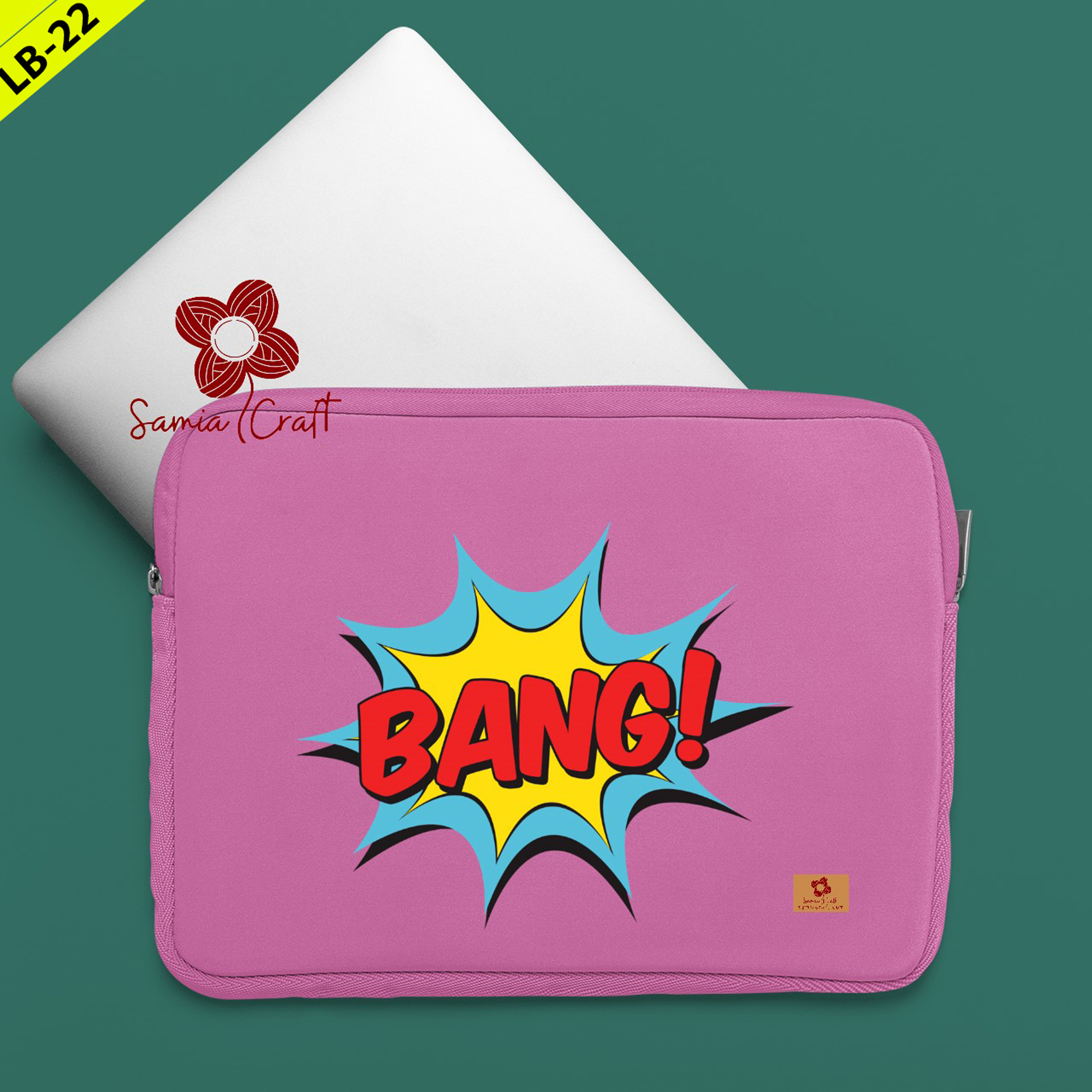 Picture of SamiaCraft Waterproof Laptop Case, MacBook Pouch, and Notebook Cover for 14/15-Inch laptop