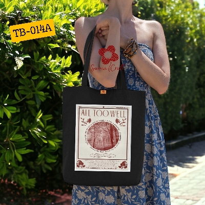 Picture of Samia Craft Balance of Style Superb Quality  Cotton Canvas Tote Bag With Zipper for School College University Students Modern Fashionable Woman Ladies