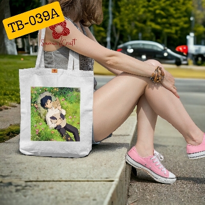 Picture of Samia Craft Eco-Friendly Canvas Tote Bag with Zipper for Women – University & College Essential for Girls