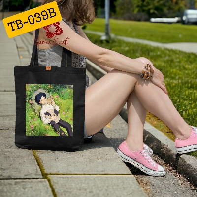 Picture of Samia Craft Eco-Friendly Canvas Tote Bag with Zipper for Women – University & College Essential for Girls