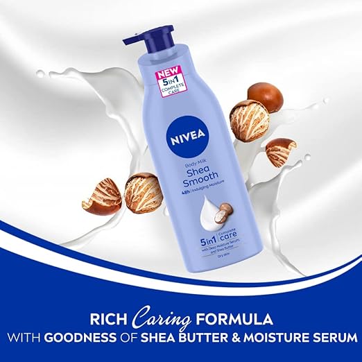 Picture of International Indian Product NIVEA Shea Smooth Body Lotion-400ml