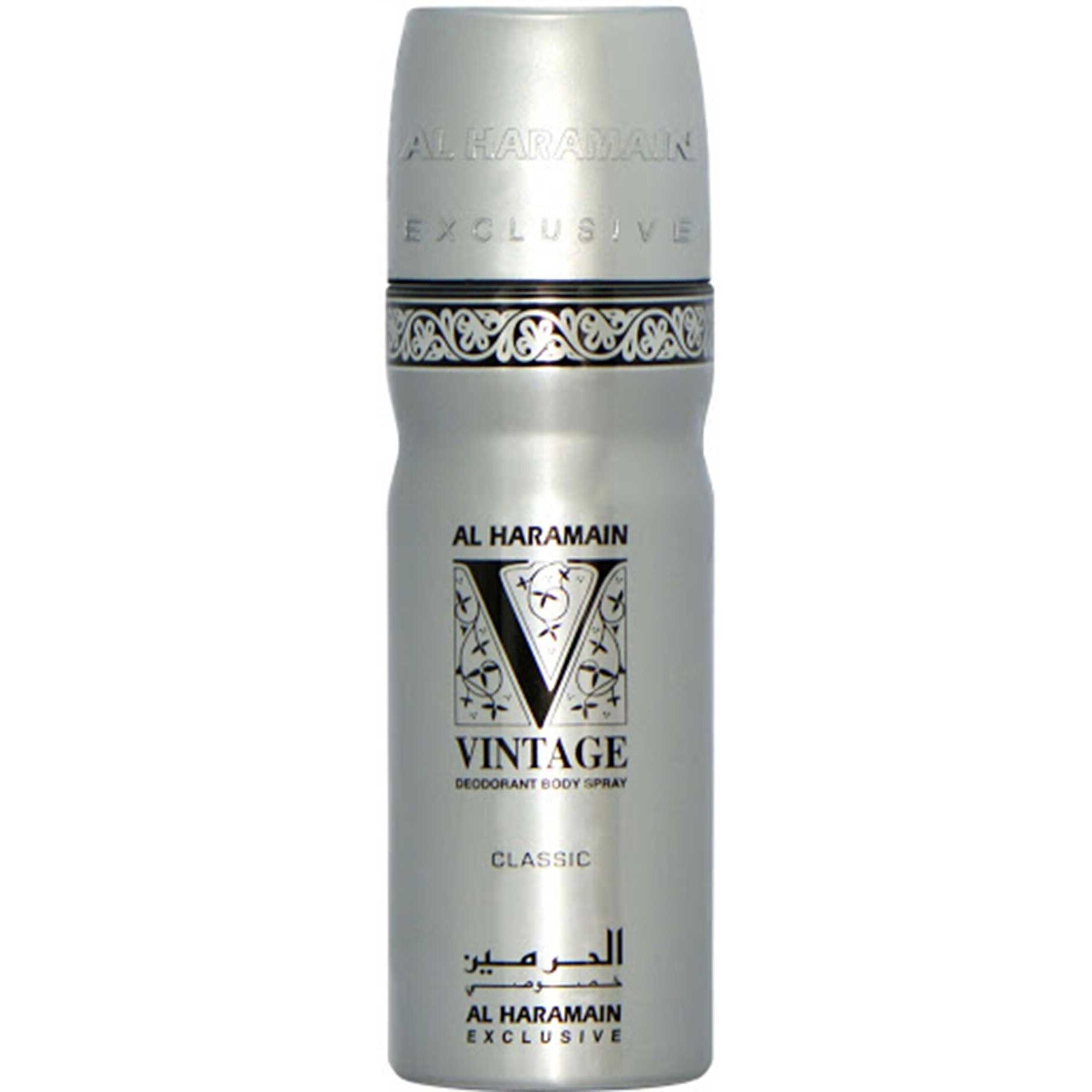 Picture of International Dubai Product AL HA VINTAGE CLASSIC DEODORANT BODY SPRAY 200ML