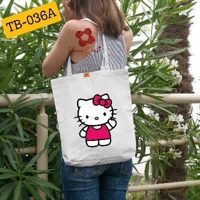 Picture of Eco-Friendly Canvas Zipper Tote Bag for Women – University, College, Beach, and Travel Essential