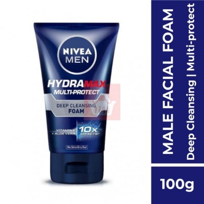 Picture of Nivea Men Hydramax Multi-Protect Deep Cleansing Foam - 100g