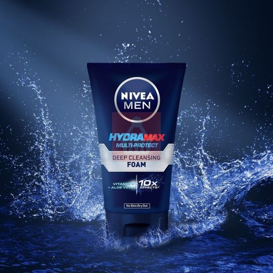 Picture of Nivea Men Hydramax Multi-Protect Deep Cleansing Foam - 100g