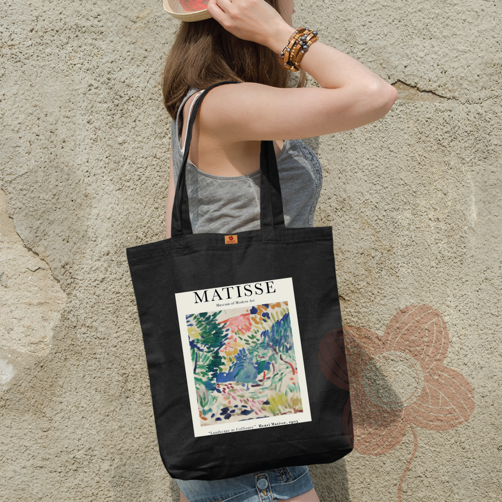 Picture of Multipurpose Canvas Tote Bag with Zipper for Women – University, College, Travel, and Work Ready