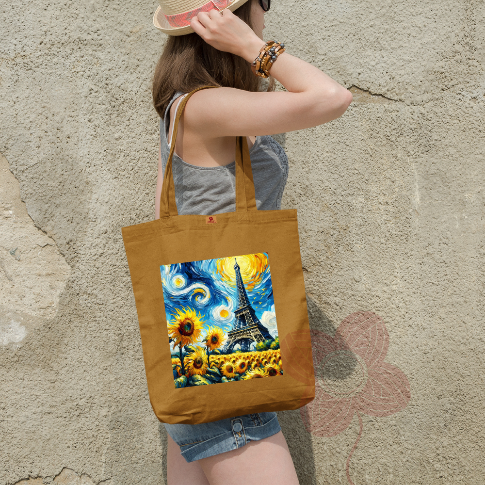 Picture of University-Ready Canvas Tote Bag with Zipper for Girls and Women – Stylish and Functional Design