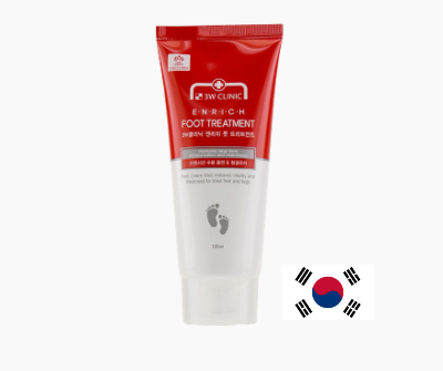 Picture of 3W Clinic Enrich Foot Treatment Cream - 100ml