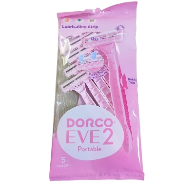 Picture of Dorco EVE 2 Portable Women Razors ( Pack of 5 )