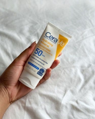 Picture of International USA Product Cerave Hydrating Mineral Sunscreen SPF 50 Face for Sensitive Skin 75ml