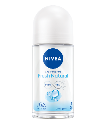Picture of Nivea Anti-Perspirant Fresh Natural Deodorant Roll On - 50ml