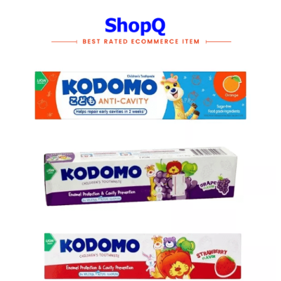 Picture of Kodomo Anti Cavity Toothpaste Grape (0-6 Years) - 80g (Thailand)