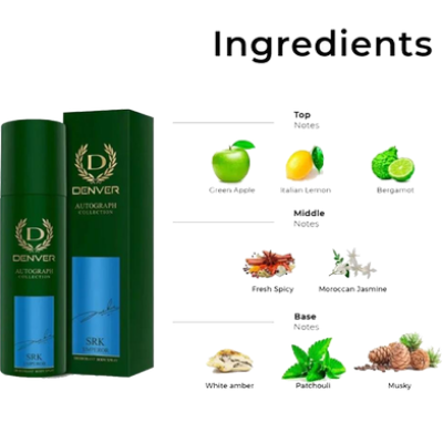 Picture of Denver Autograph Collection Srk Emperor Perfumed Body Spray 140ml