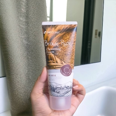 Picture of 3w Clinic Brown Rice Foam Cleansing - 100ml