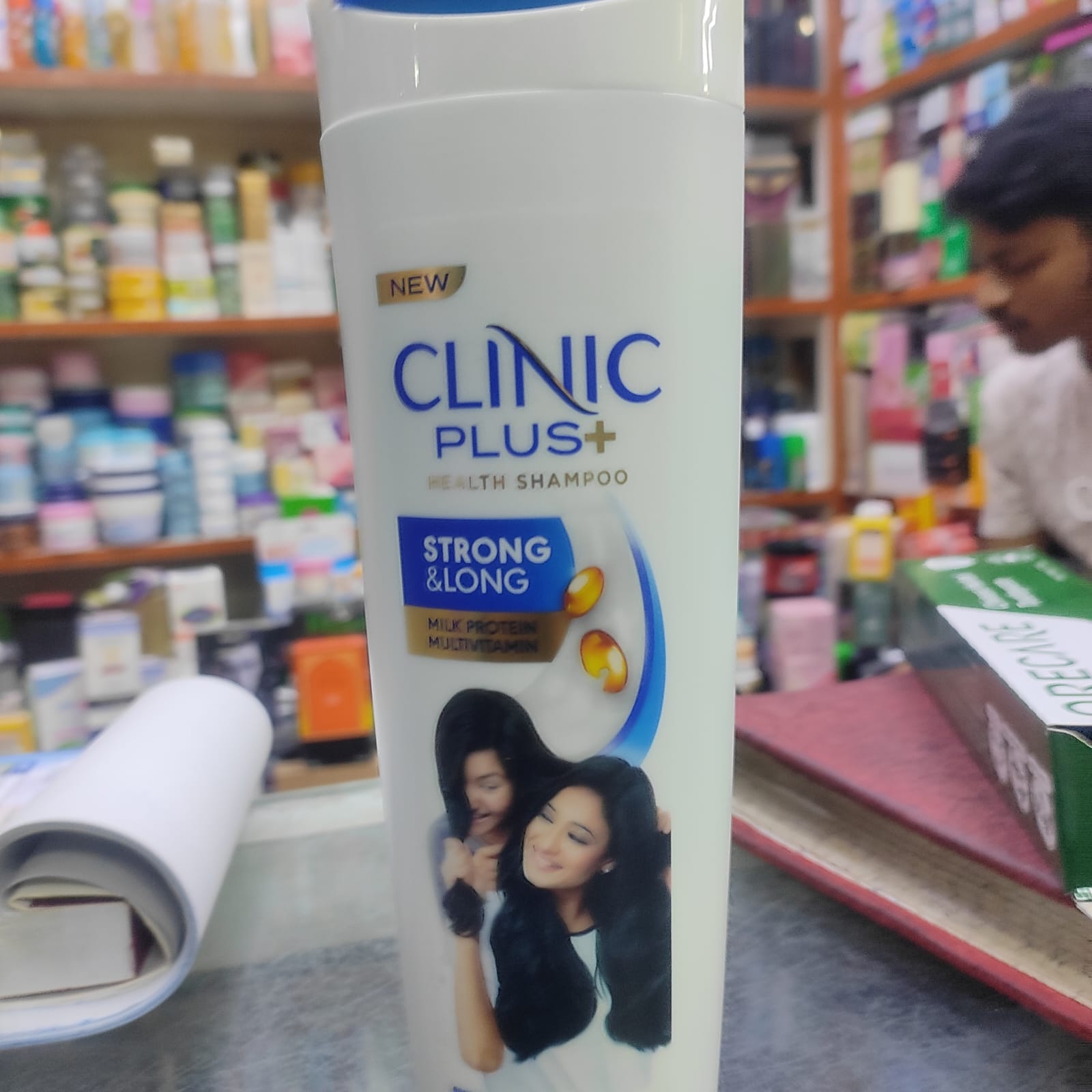 Picture of Clinic Plus Strong And Long Milk Protein Shampoo 355 Ml