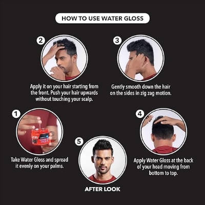 Picture of GATSBY Water Gloss Super Hard Level-5 Hair Gel 300 gm