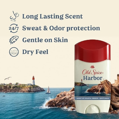 Picture of Old Spice Harbor Coastal Breeze Scent Deodorant ~73 g