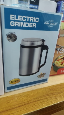 Picture of Stainless Steel Electric Spice Grinder Smart Electric Grinder Machine - 1200 watt