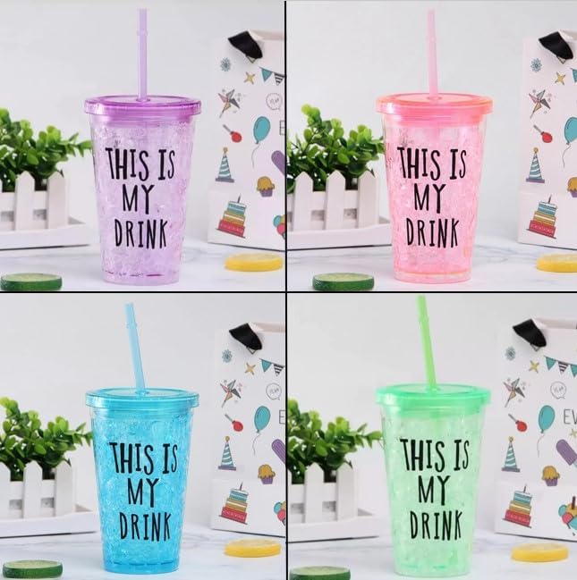 Picture of 1 PCS Plastic Sipper Soft Drinks Bottle 500ml