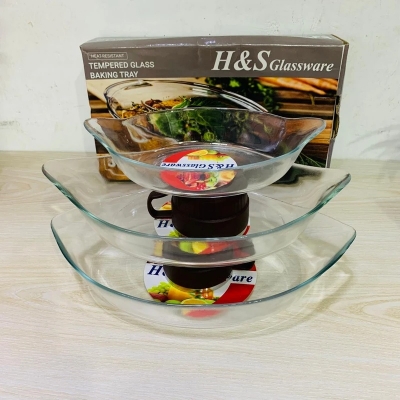 Picture of H&S Glass ware Serving Dish