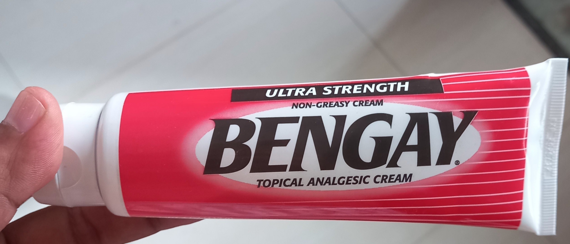 Picture of BENGAY ULTRA STRENGTH TOPICAL ANALGESIC CREAM (EU) - 113GM