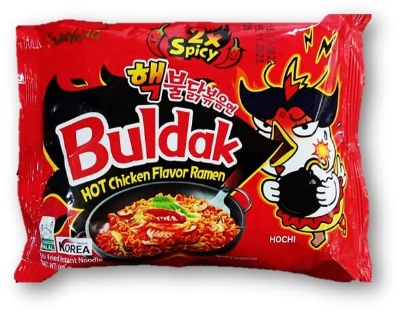 Picture of Samyang Korean Buldak Hot Chicken Flavor Ramen 2X Spicy Noodles 140 gm