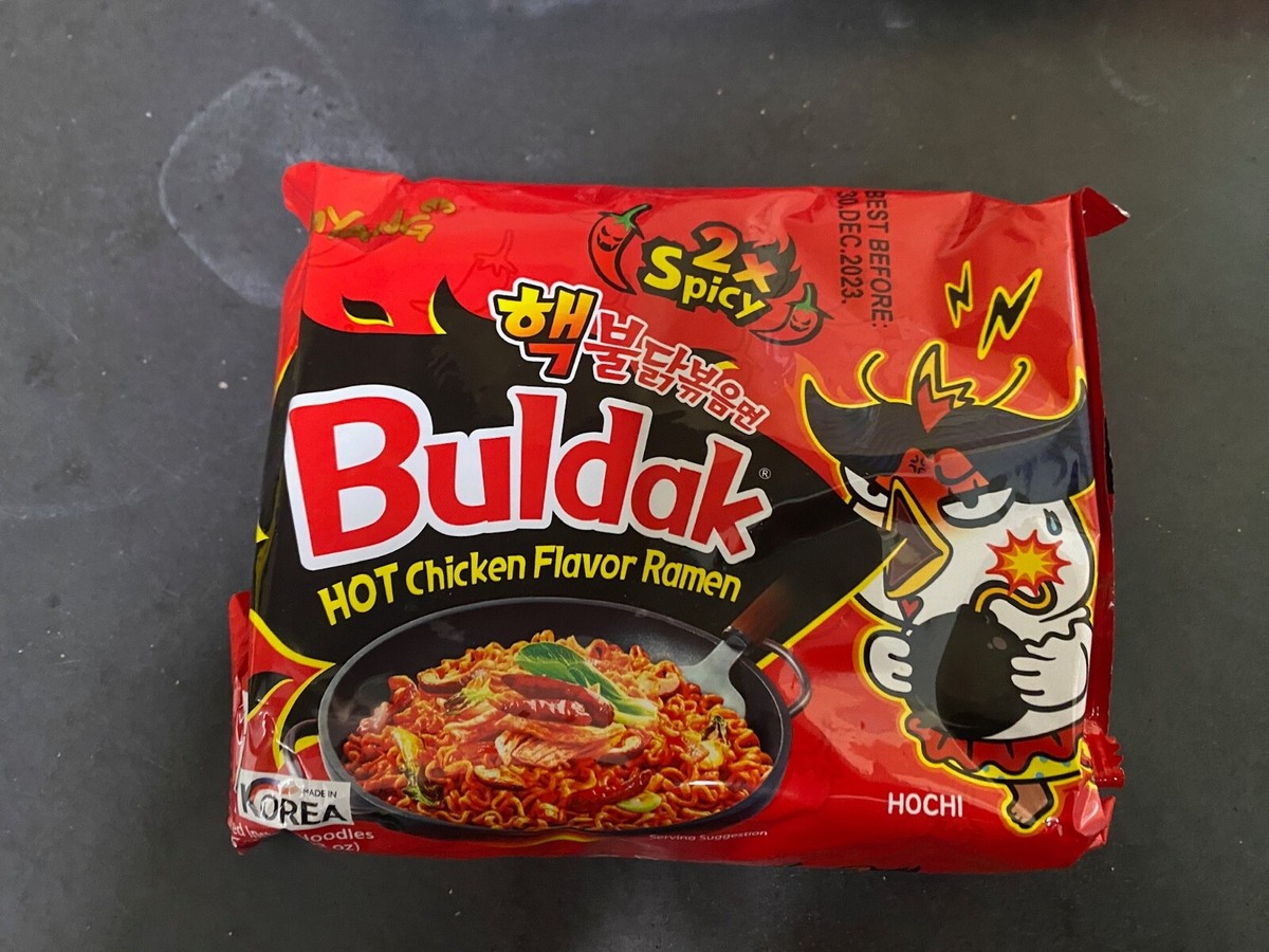 Picture of Samyang buldak noodles hot chicken flavor ramen 2xspicy 140g *5 piece