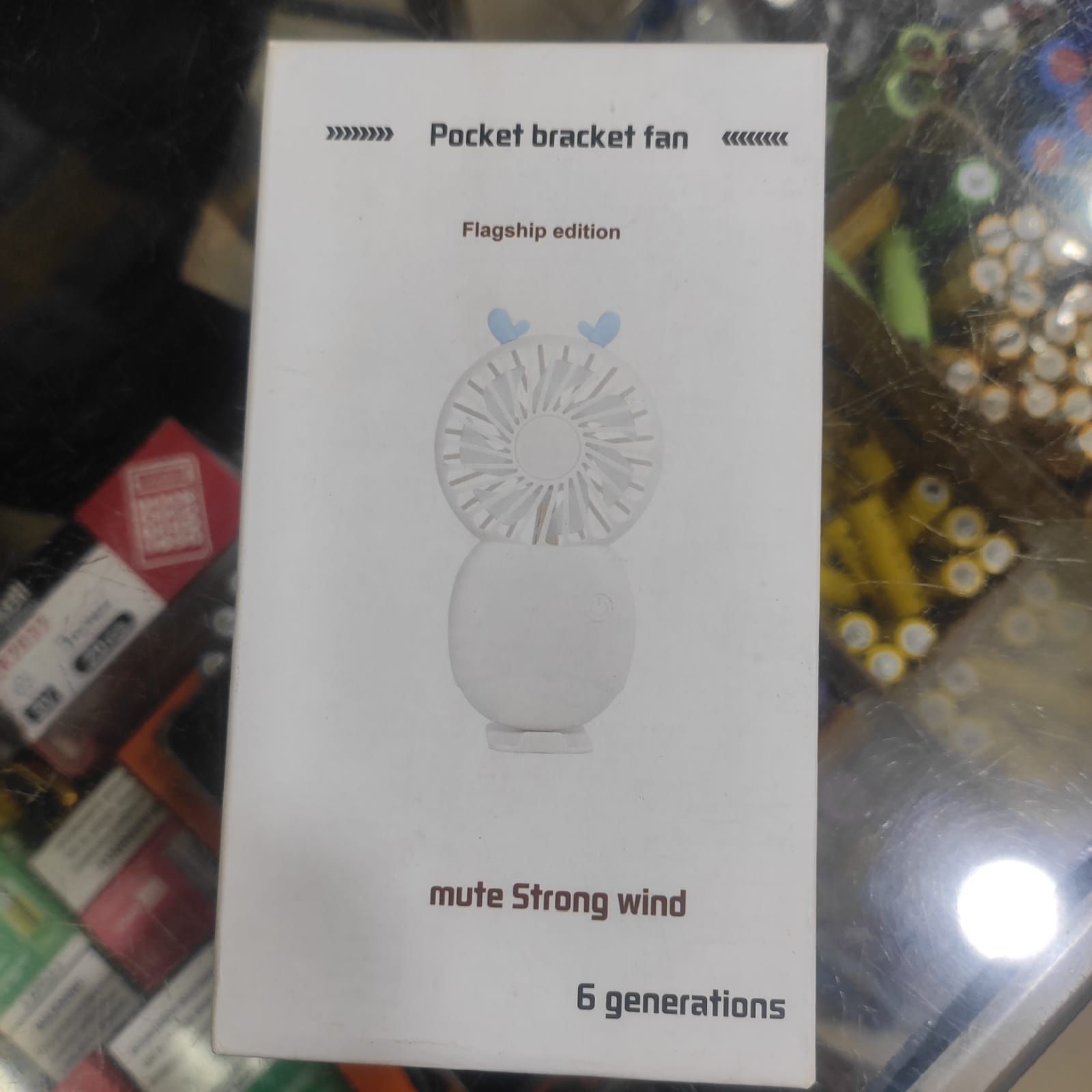 Picture of Portable Mini Pocket Fan Cool Summer Travel USB Handheld Fan