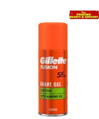 Picture of Gillette Fusion 5x Action Shave Gel WIth Almond Oil – 75 ml
