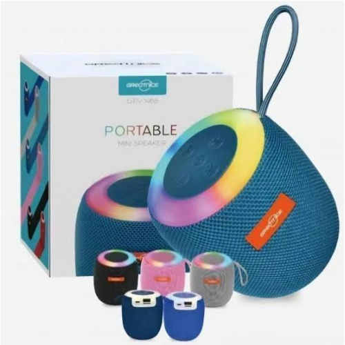 Picture of GREATNICE GTS-1468 Bluetooth, USB, TF Card & FM Radio Supported Speaker With RGB Lighting Effects