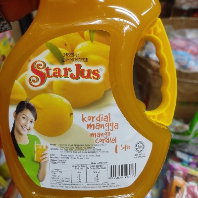Picture of Star Jus Drinking Orange Cordial 1 Liter Malisiya