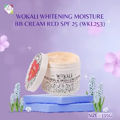 Picture of Wokali Whitening & Moisturizing SPF 25 BB Cream- 115g (Red-WKL253)