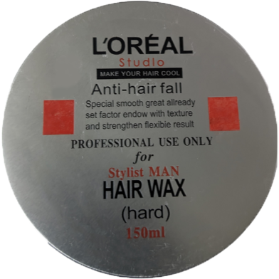 Picture of International France product Hair care Loreal hair wax ( Hard) used for male - 150 ml