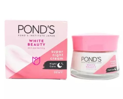Picture of Pond's White Beauty Super Night Cream 50gm and the Pond's Bright Beauty Serum Day Cream 50gm