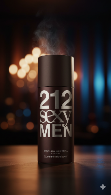 Picture of international Spain Product CAROLINA HERRERA 212 Men Deodorant Spray - For Men  (150 ml)