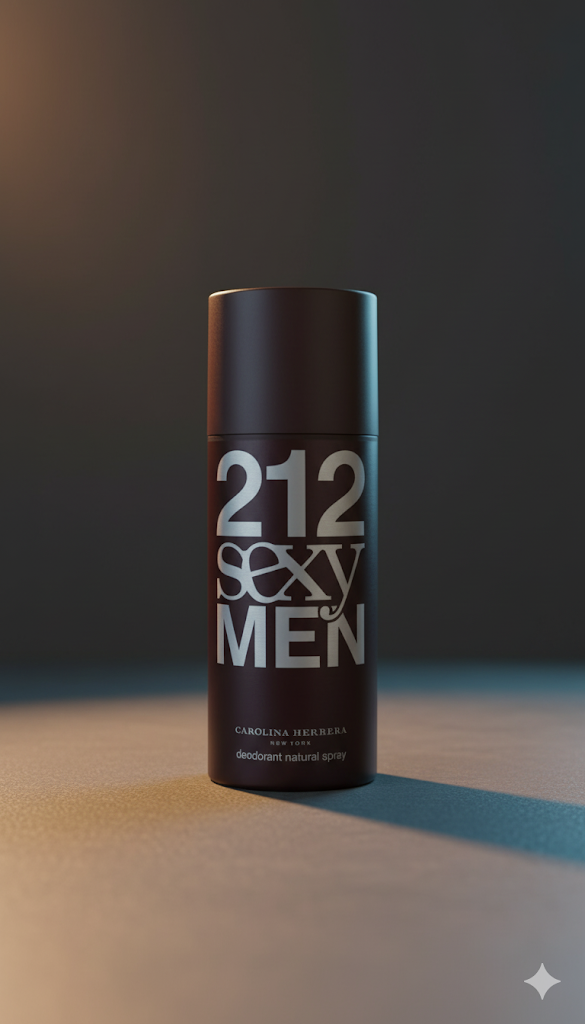 Picture of international Spain Product CAROLINA HERRERA 212 Men Deodorant Spray - For Men  (150 ml)