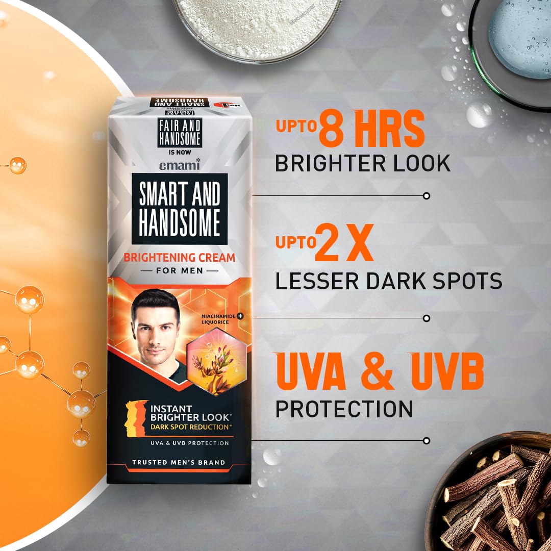 Picture of FAIR AND HANDSOME BRIGHTENING CREAM FOR MEN (INDIA) - 60GM